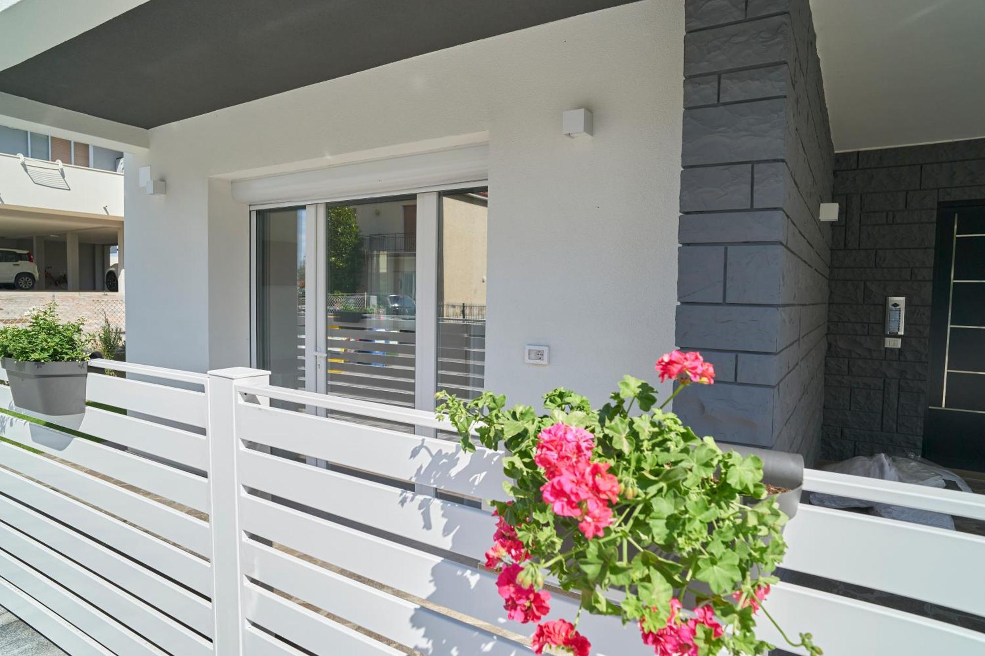 Villa Borghesi Suites Fronte Mare Rímini Exterior foto